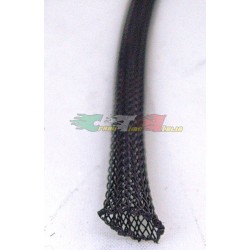 Mesh Wire Guard CAVO IN RETE NERO DIAMETRO 10 mm lunghezza 50cm