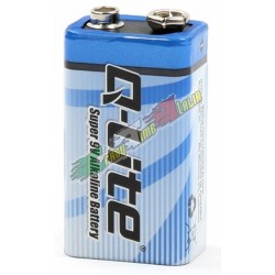 PACCO BATTERIE ALCALINE. 9V (1PZ)