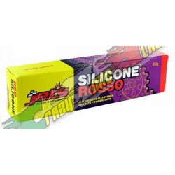 PASTA SILICONE ROSSA PER GUARNIZIONI 80gr DA -50°C A +315°C