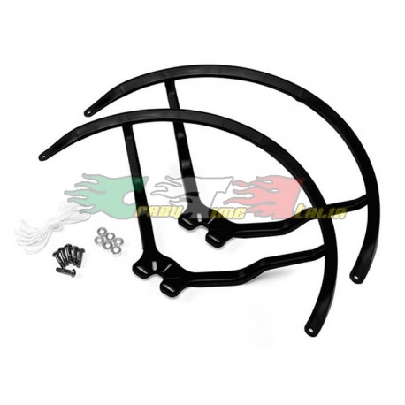 Protezioni universali 12 pollici 4 pz set Nere