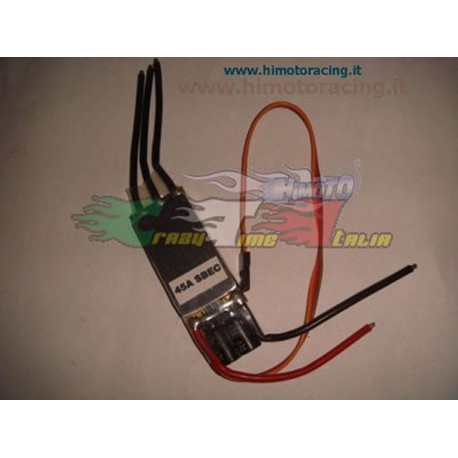 REGOLATORE BRUSHLESS ESC 45A PROGRAMMABILE
