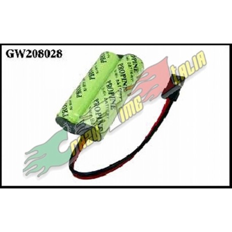 ATTACCO JST/FUTABA CON FILO AL SILICONE 10Cm