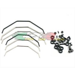 Ricambi Losi LOSA1750 - Sway Bar Set: 8B,8T