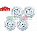 RICAMBI RALLY LEGENDS SET CERCHI 037/S4 SILVER (4)