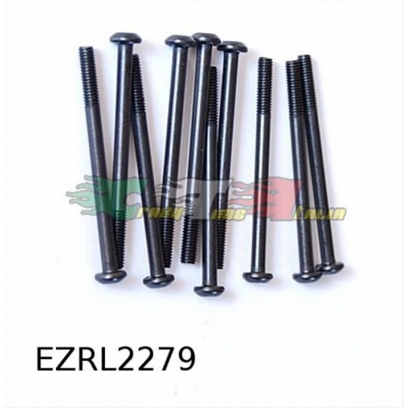 RICAMBI RALLY LEGENDS VITI TESTA TONDA M3 X 28 (10)