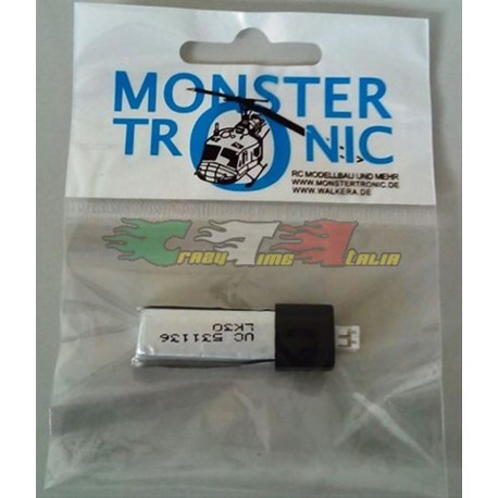 RICAMBIO BATTERIA PER MICROELICOTTERO MOD. MT100 (nuova versione)