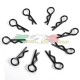 ROBITRONIC CLIP PER CARROZZE NERE 1/8 (10PZ)