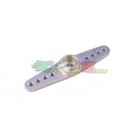 SQUADRETTA DOPPIA IN ALLUMINIO SERVO FUTABA 46mm