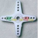 SQUADRETTA SERVO 4 BRACCI IN PLASTICA D28XL28MM (1PZ)
