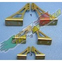 SQUADRETTE IN ALLUMINIO GOLD L15 X H20mm