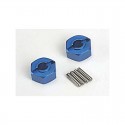 TRAXXAS 1654X- TRASCINATORI HEX 12MM ALLUMINIO (2)