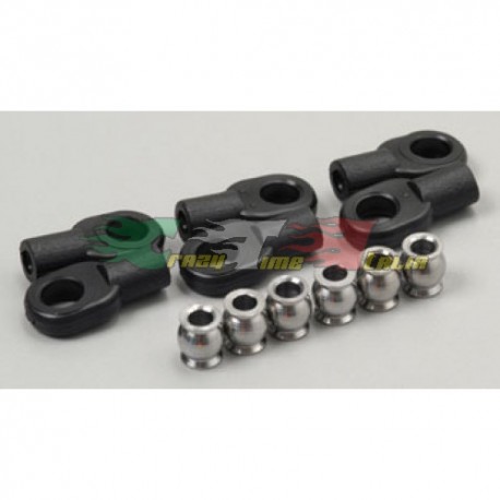 TRAXXAS 2742X - UNIBALL AMMORTIZZATORI CORTI