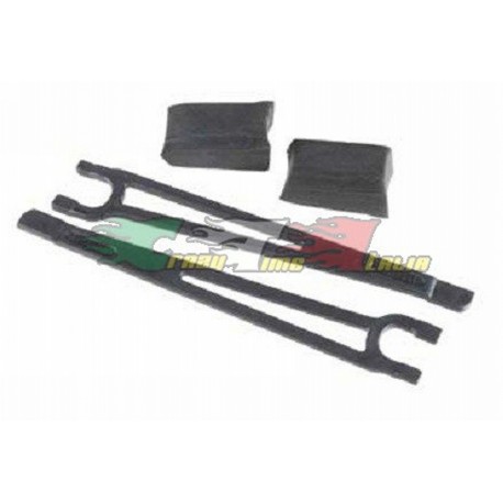 TRAXXAS 3927 - BLOCCA BATTERIA DX E SX + FOAM