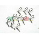 TRAXXAS 3935 - CLIP PER CARROZZERIA 1/10 PIEGATE A 90°