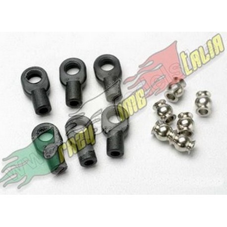 TRAXXAS 5349 - ROD ENDS,SMALL,WITH HOLLOW BALLS (6PZ) REVO