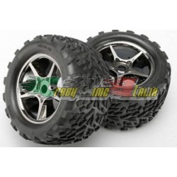 TRAXXAS 5374X - COPPIA GOMME TRAXXAS ASSEMBLATE CON CERCHIO