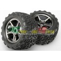 TRAXXAS 5374X - COPPIA GOMME TRAXXAS ASSEMBLATE CON CERCHIO