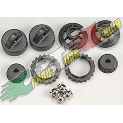 TRAXXAS 5465 - TAPPI E GHIERE AMMORTIZZATORI REVO