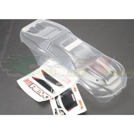 TRAXXAS 5611 - CARROZZERIA TRASPARENTE + ADESIVI PER E-REVO