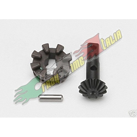 TRAXXAS 5678 - PIGNONE CONICO E CORONA T.LOCK