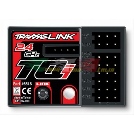 TRAXXAS 6518 - MICRO RICEVENTE TQi 2,4GHz CON TELEMETRIA 5CH