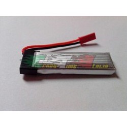 BATTERIA LIPO 3,7V 1 CELLA 550mah CONNETTORE JST 30C