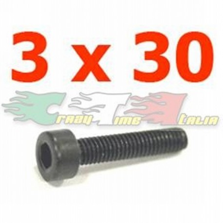 VITI CILINDRICHE TESTA ESAGONALE 3X30MM