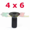 VITI SVASATE TESTA PIATTA ESAGONALE 4X6mm (10PZ)