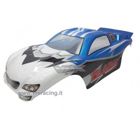 VRX - CARROZZERIA 1/10 MEGA TRUCK SWARD AZZURRA