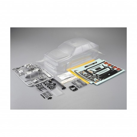 KILLERBODY - CARROZZERIA 1/10 DELTA HF EVO2 TRASPARENTE