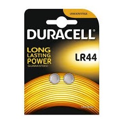 DURACEL- BLISTER 2 BATTERIE BOTTONE LR44