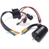 Combo Rocket motore 3650 1650KV + Esc 60A Brushless Rocket Waterproof (diametro albero da 3.17mm)