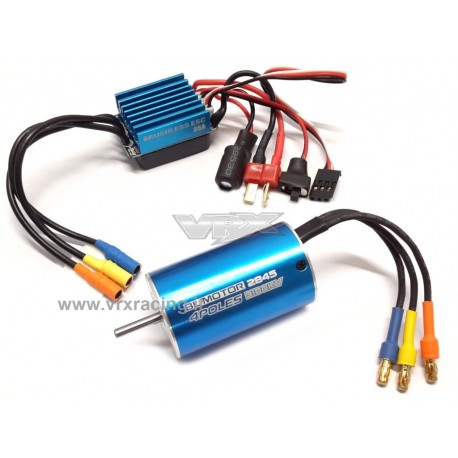 Combo Classic 2845/3.5Y 3100KV + ESC 35A brushless Sensorless 1/12 1/14 1/16