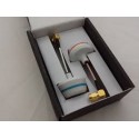 Coppia antenne clover con SMA a 90° 5.8G