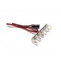 Kit luci composto da 6 LED ROSSI attacco JST