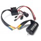 Combo Rocket motore 3650 5200KV + Esc 60A Brushless Rocket Waterproof (diametro albero da 3.17mm)