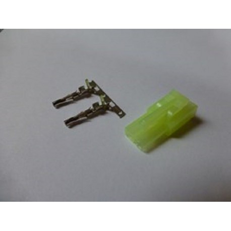 CONNETTORI MINI TAMIYA CON SPINETTE ORO MASCHIO (4PZ)