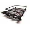 HIMOTO - Portabagagli in metallo per crawler 1/10 1/8 con 4 led luce bianca