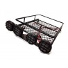HIMOTO - Portabagagli in metallo per crawler 1/10 1/8 con 4 led luce bianca