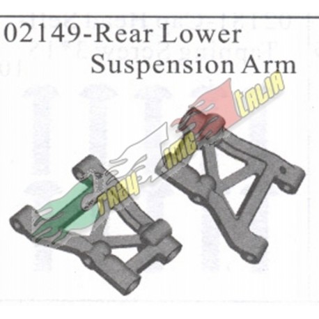 BRACCETTI POSTERIORI INFERIORI HSP ON-ROAD 1/10 NITRO