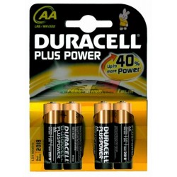 BATTERIE STILO DURACELL AA 1,5volt (4)