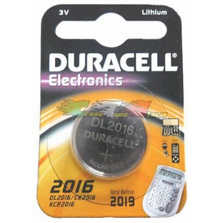 Pila a bottone Duracell DL2016 1x 3v