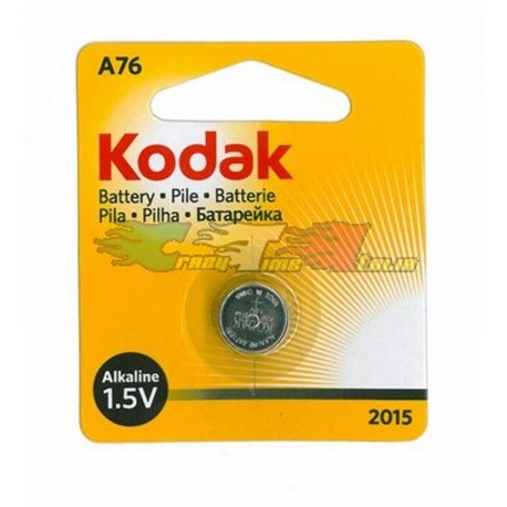 pila a bottone Kodak KA76 1x 1,5v alkaline (LR44)