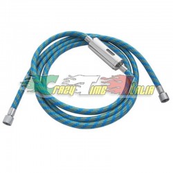 TUBO ARIA TELATO 3M CON 2 ADATTATORE 1/8 CON FILTRO ANTICONDENSA