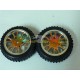 GOMME COMPLETE 1/16 BUGGY ANTERIORI
