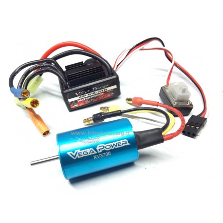 HIMOTO - MOTORE BRUSHLES COMBO 2032-3700KV+ REGOLATORE 25A 1/18