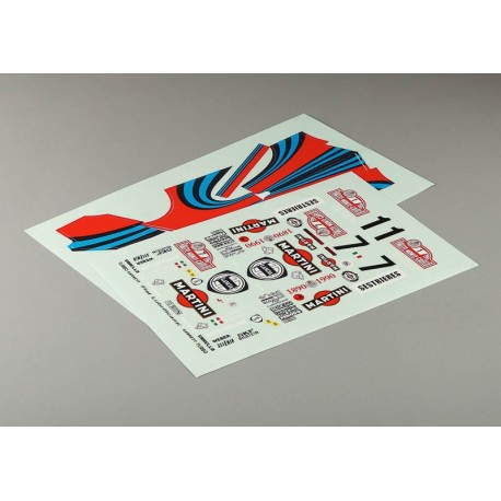 SET DI ADESIVI PER CARROZZA LANCIA DELTA HF INTEGRALE 16V