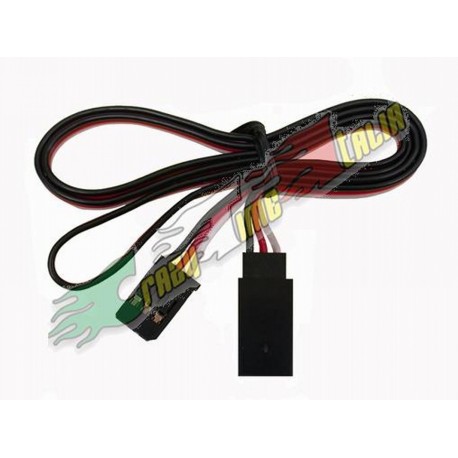 PROLUNGA SERVO ATTACCO FUTABA CAVO 300MM 22AWG