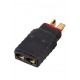 Adattatore Connettore Traxxas femmina a T-Plug maschio
