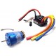 Combo Brushless Motore Classic 540 6.5T+Esc120A Rocket con sensori